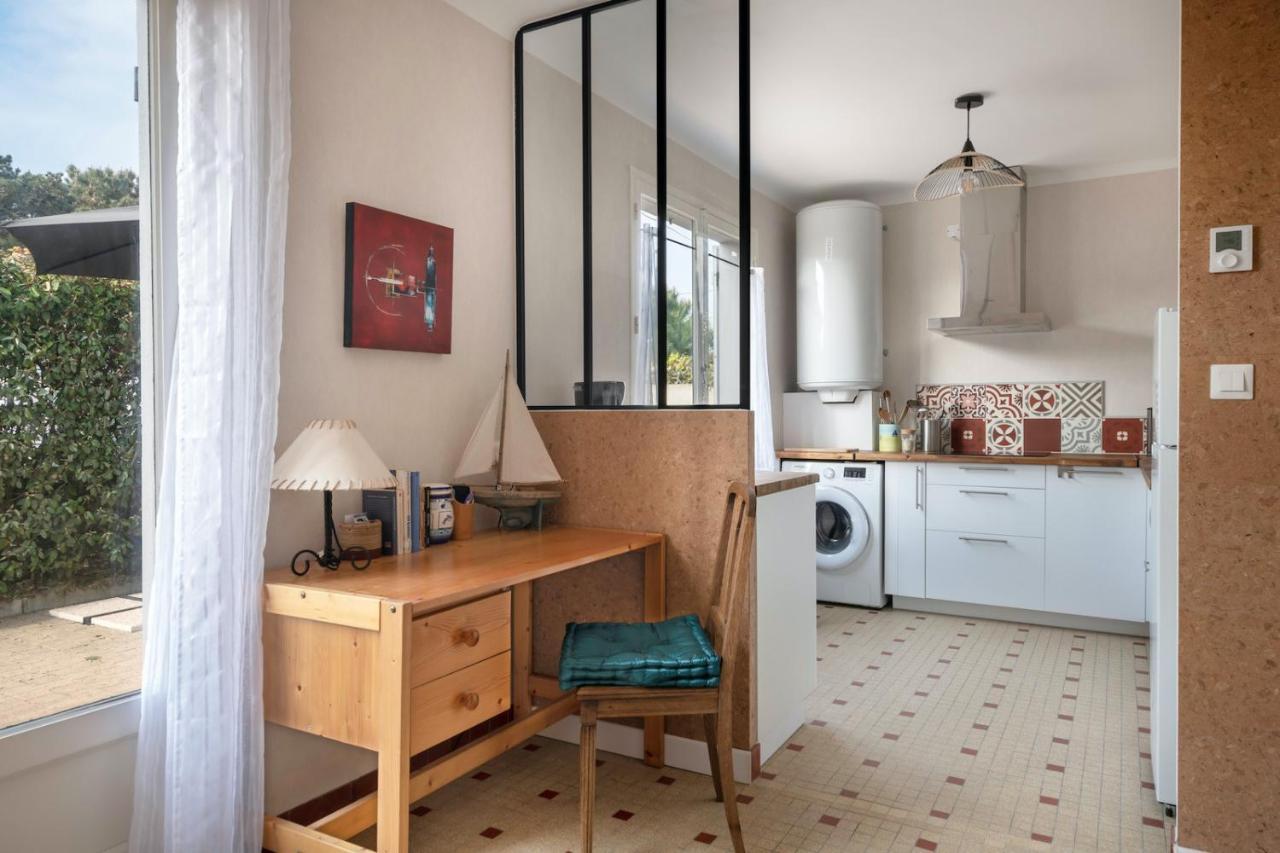 Belle maison avec jardin à 160 m de la Grande Plage de Tharon Saint-Michel-Chef-Chef Extérieur photo