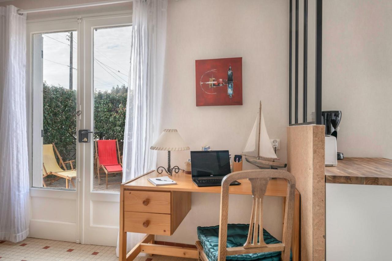 Belle maison avec jardin à 160 m de la Grande Plage de Tharon Saint-Michel-Chef-Chef Extérieur photo