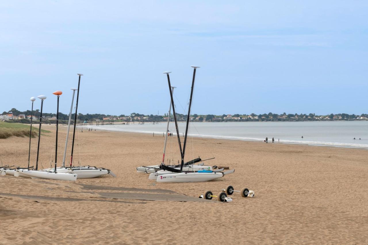 Belle maison avec jardin à 160 m de la Grande Plage de Tharon Saint-Michel-Chef-Chef Extérieur photo